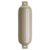 Polyform G-4 Twin Eye Fender 6.5" x 22" - Sand G-4-SANDWO